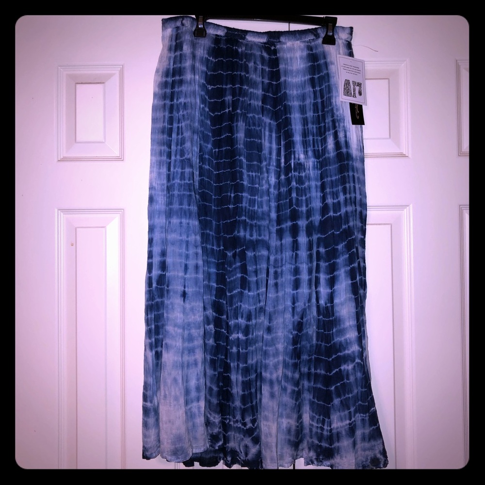 Tie Dye Maxi Skirt